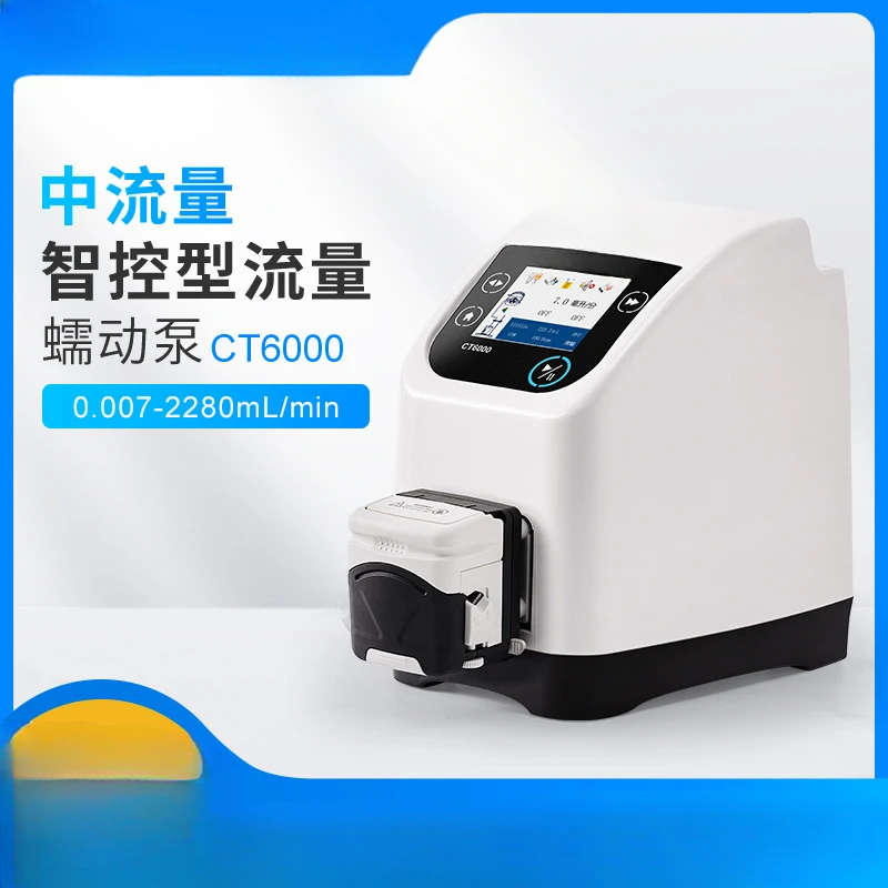 CT6000 Intelligent Industrial Large Flow Laboratory Peristaltic Pump