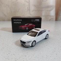 Diecast 1:64 Mazda 6 Mazda ATENZA 2020 modello di auto in lega giocattolo da collezione ornamento Souvenir giocattoli auto