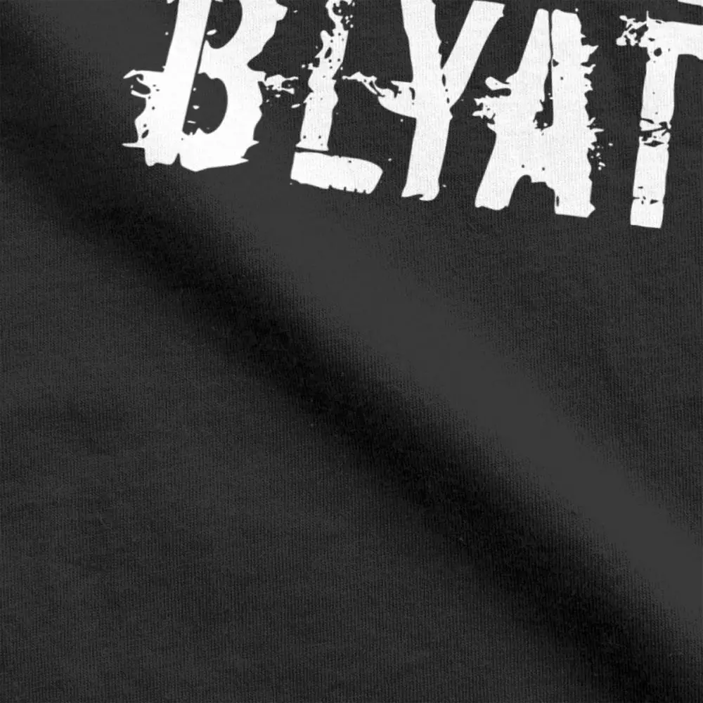 Men Cyka Blyat Gaming Memes T Shirt Russian Cotton Tops Vintage Short Sleeve Harajuku Tee Shirt   T-Shirt