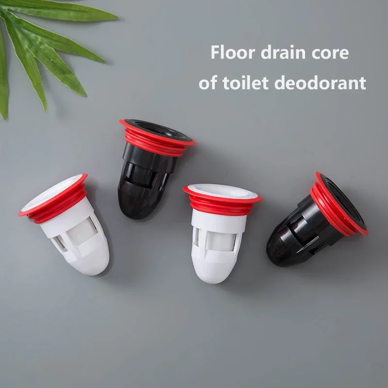 Toilet Deodorant Floor Drain Core Toilet Floor Drain Bathroom Inner Core Sewer Pest Control Silicone Anti-odor Artifact 2 Colors