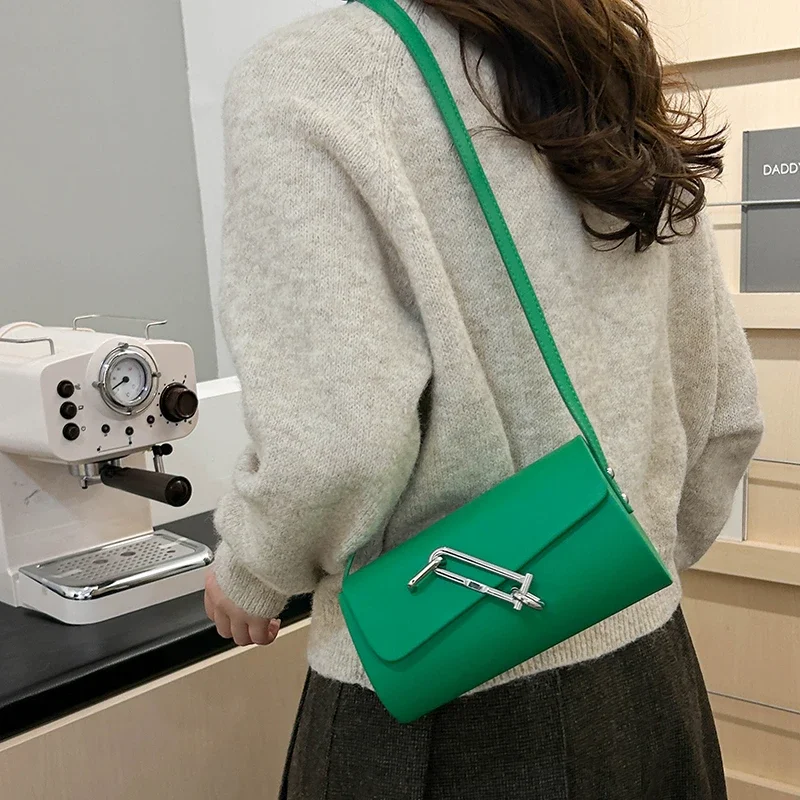 Women's Bag Causal Versatile Personality Trend Niche Design High-End Single Shoulder Crossbody Bag for Women
