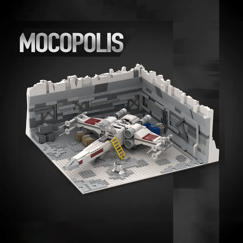 12168pcs MOC Base Echo Star Battle Model Building blocks Architecture creative toy idea Education Christmas gifts Brick Birthday