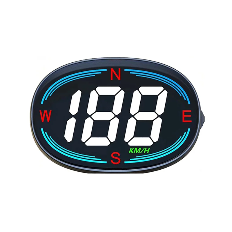 

H2 Car Digital Speedometer GPS HUD Heads Up Display For All Cars Trucks Motorcycle KM/H Speed Gauge Auto-A02G