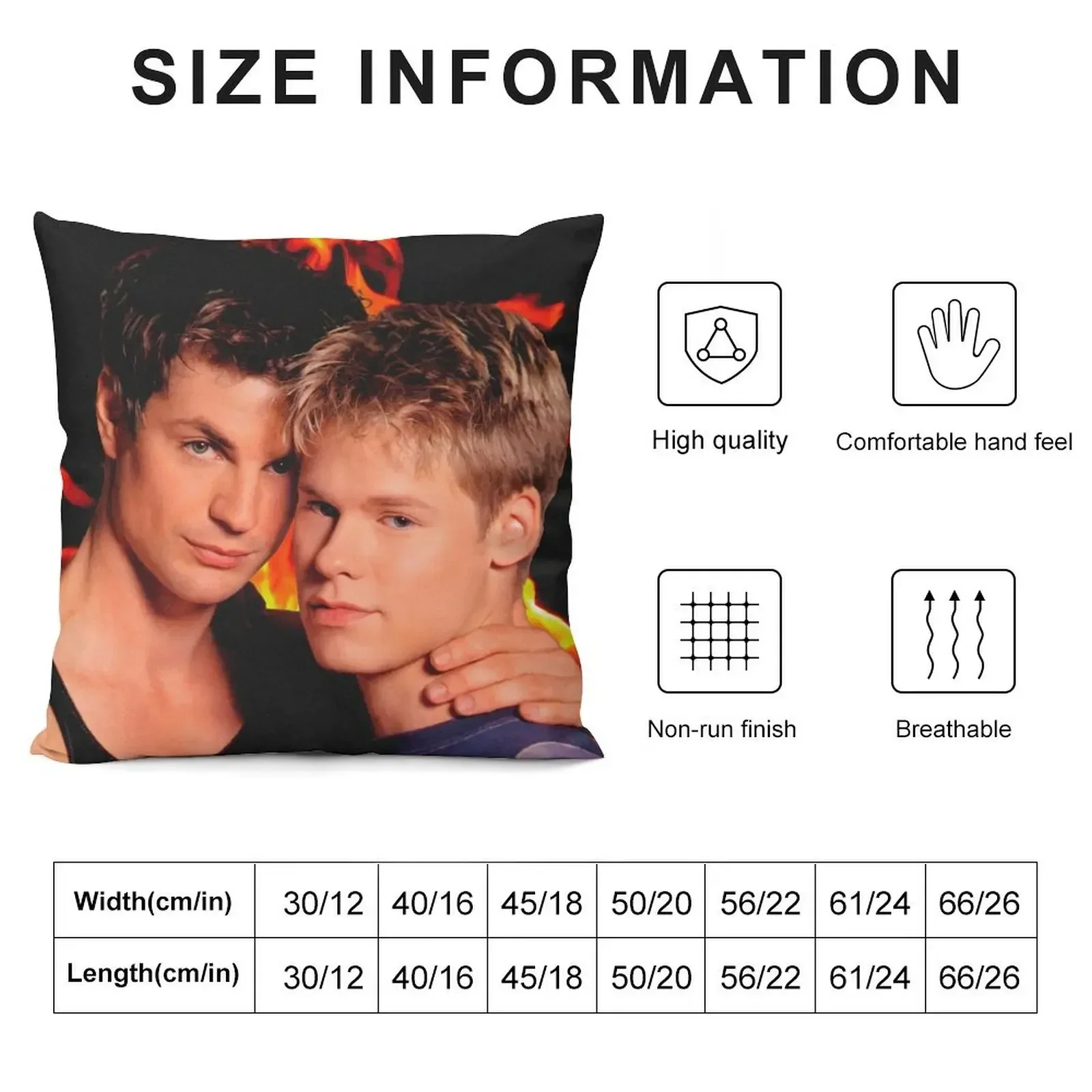 Britin: Inferno Version Throw Pillow christmas pillow case Pillow Decor Decorative Sofa Cushion