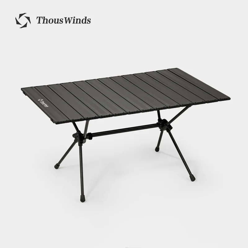 Thous Winds Outdoor Folding Table Foldable Camping Table Aluminum Alloy Picnic Desk Tourist Furniture Height Adjustable Table