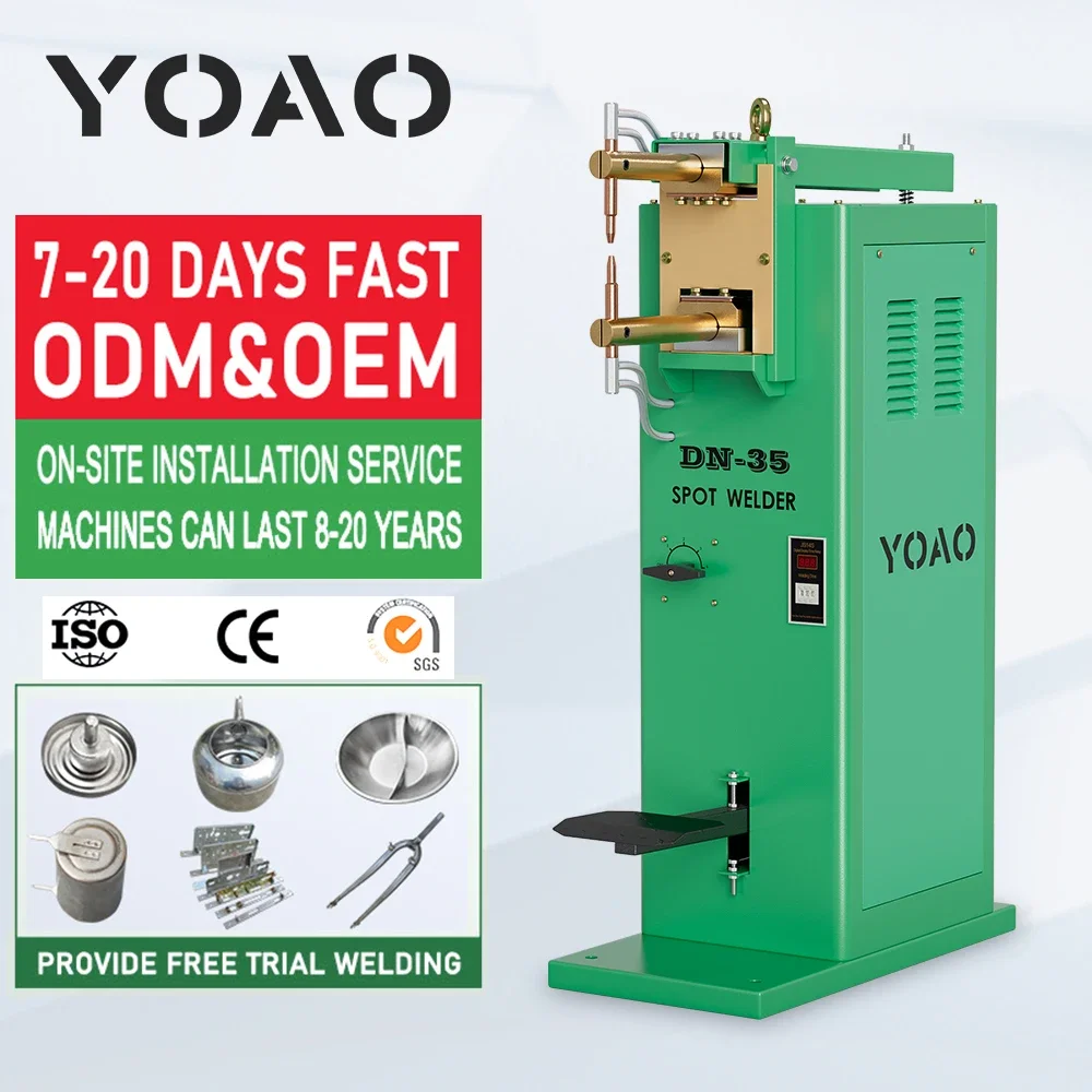 YOAO Point Pedal Thin Plate Wire Iron Galvanized Sheet Welding Equipment Spot Welder Spot Welding Machine