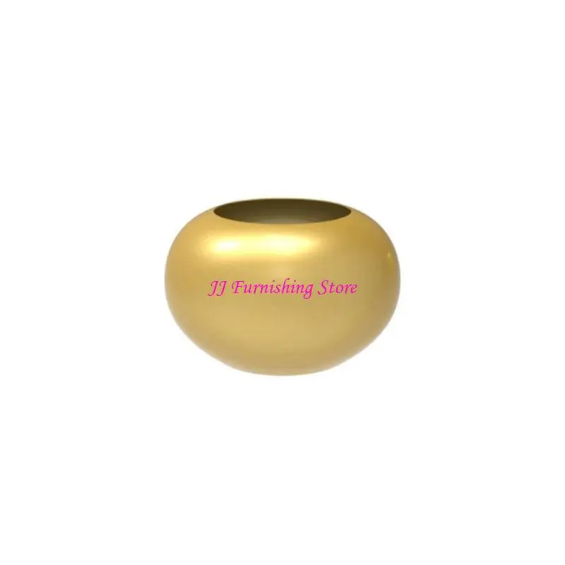 

A9LB Spherical Planter Red Berries Holly Flower Pot Decor Desktop Container Ornament