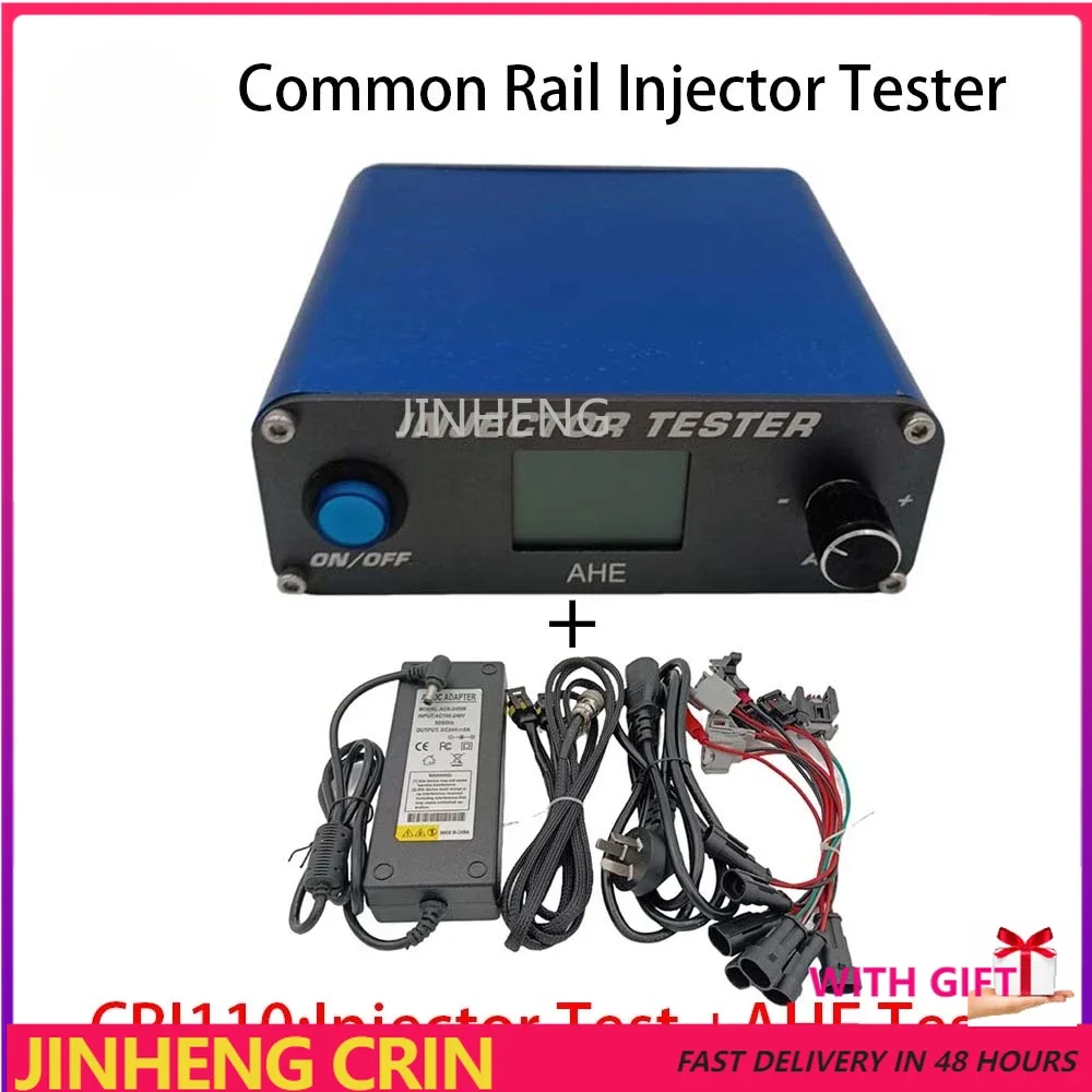 Free Shipping CRI110 AHE Electronic Piezo Common Rail Injector Test for Bosch110 120 Cummins Cat-C9 Fuel Injector Tester