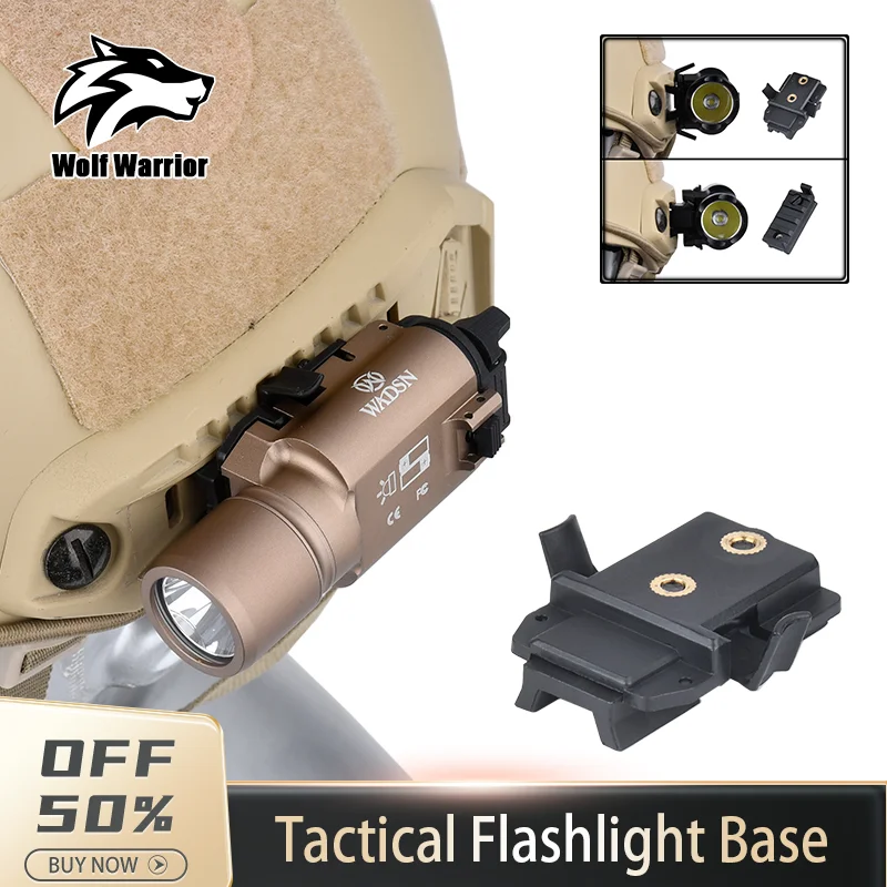 

WADSN Tactic X300 X300U Ultra Metal Pistol Gun Strobe LED Light Fit 20mm Rail Airsoft Weapon Hunting Flashlight ﻿