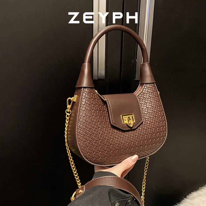 

Zeyph Delicate Snap Fastened Tote Bags Commuter Bags Women s Medium Shoulder Bags Crossbody Bags