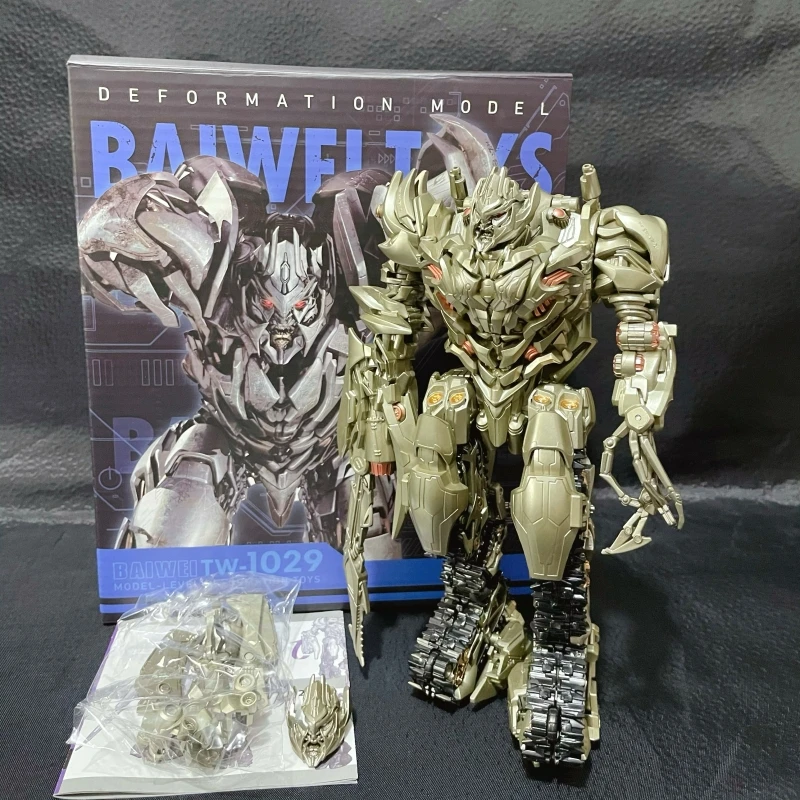 NEW BAIWEI 20CM Cool Transformation Action Figure Toys TW1029 Movie 7 Studio Series KO SS13 Anime Robot Car Tank Model Kids Boy