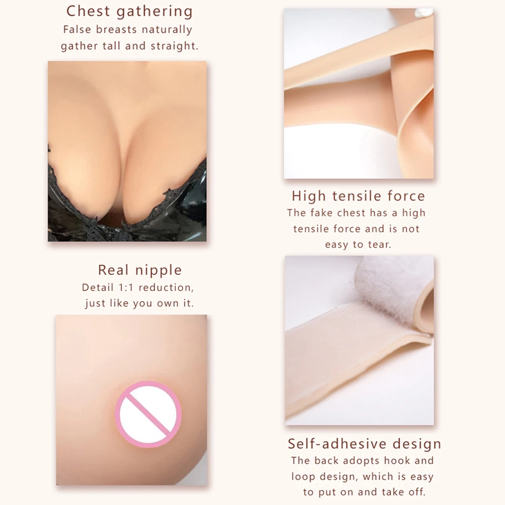 ثدي مزيف ضخم واقعي من السيليكون الاصطناعي أشكال ثدي كاذبة للمتحولين جنسيا اسحب الملكة شيميل كروسدرسر متخنث سيسي #4