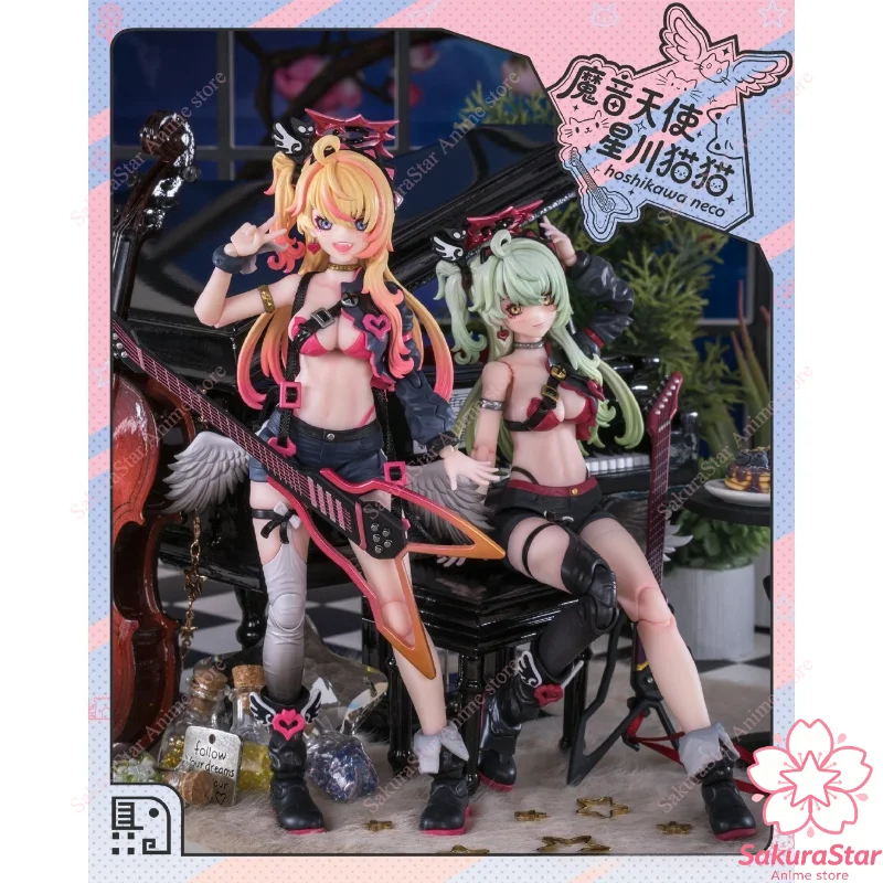 В НАЛИЧИИ: Коллекционная подвижная фигурка Dimensional Embodiment Magic Sound Angel Xingchuan Maomao 1/12 Guochuang (готовая к выставке)