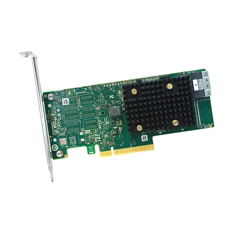 Imagem -04 - Adaptador do Barramento do Anfitrião do Tri-modo de Broadcom Lsi Hba 95008i Sas3808 Pcie 40x8 x Sff8654 Lsi Hba 40 6gb Sata Pcie4.0 Nvme 055007703