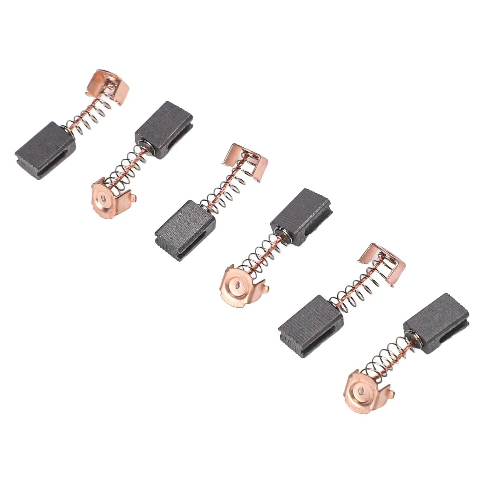 Carbon Brushes 6 Pack 5 x 8 x 12 mm for G720 For Angle Grinder Ensures Consistent Electrical Contact and Torque Stability