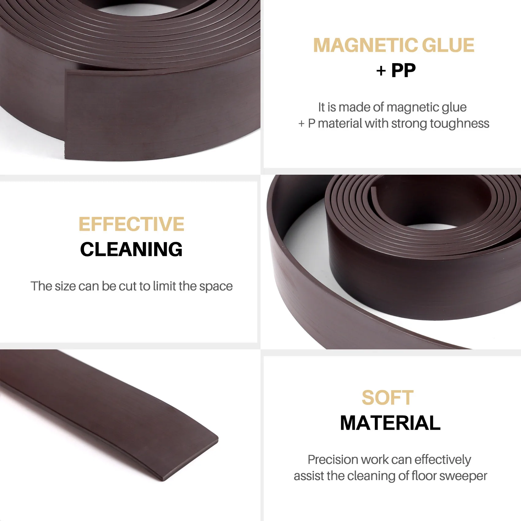 M02K-Xiaomi 청소 로봇 액세서리와 호환 Mijia 1S Stone S50/S55/T6 범용 마그네틱 스트라이프 2M