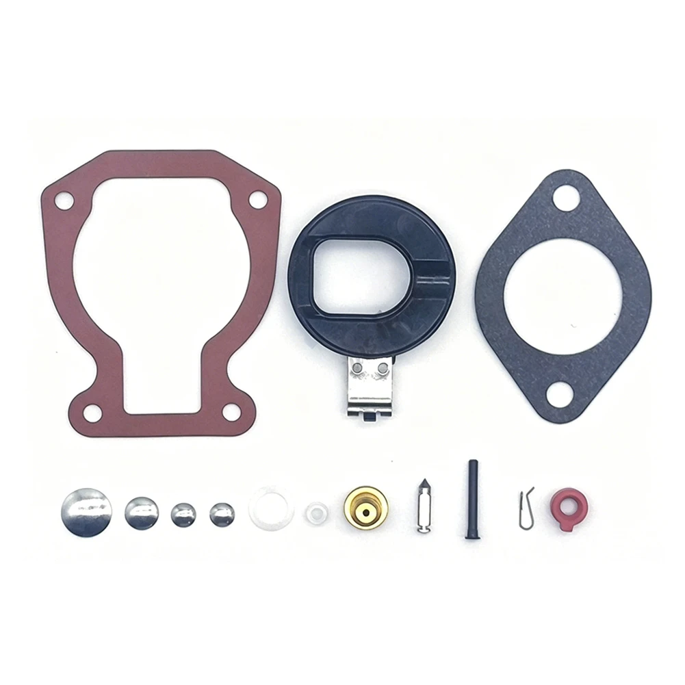 Carburetor Repair Kit for Johnson For Evinrude 4 to 15 Outboard Engines Compatible with 398453 398452 391305 439072 391937