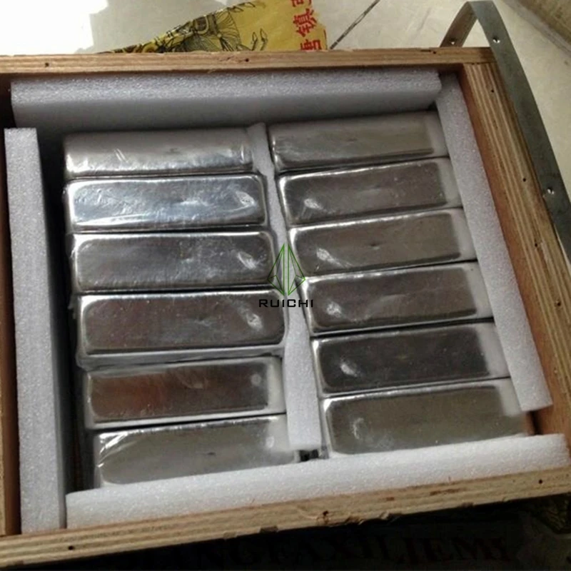 Indium Metal, 99.995% pure, 10kg/packing,  Indium ingot