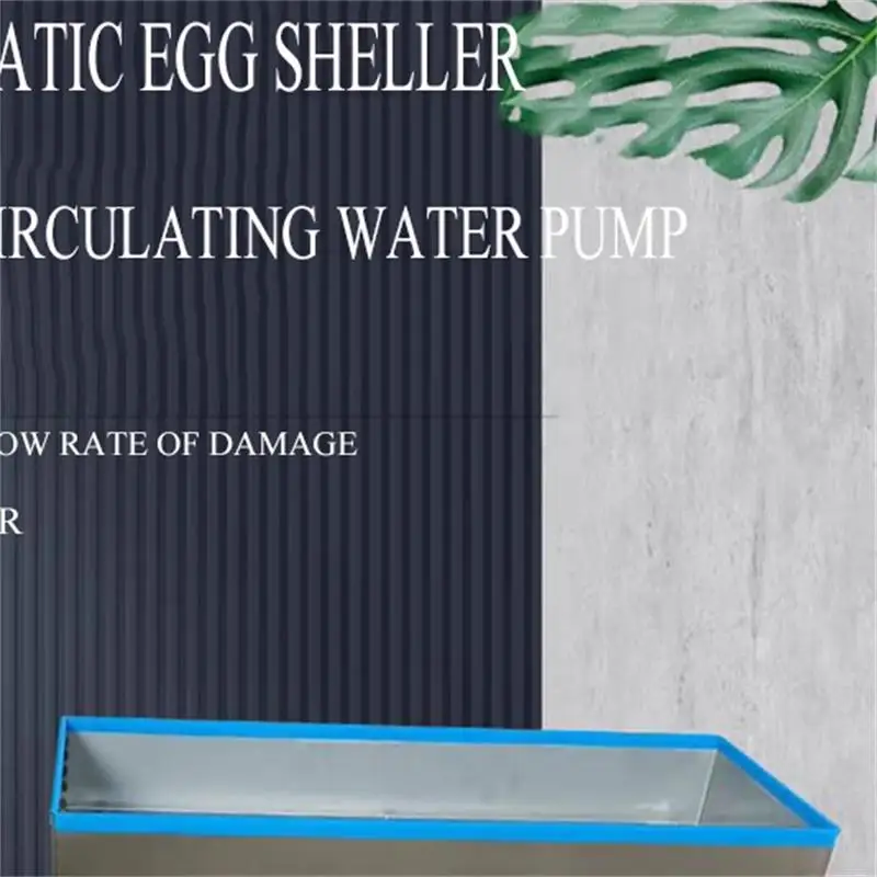 

Автоматическая машина для разбивания и очистки от скорлупы вареных яиц