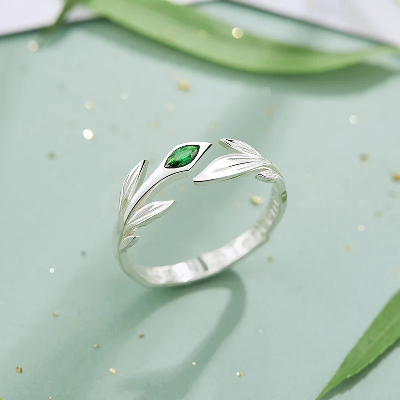 Perfect World Anime Willow Spirit Liu Shen Ring Silver 925 Sterling Manga Rola New Arrival Figurka akcji Prezent
