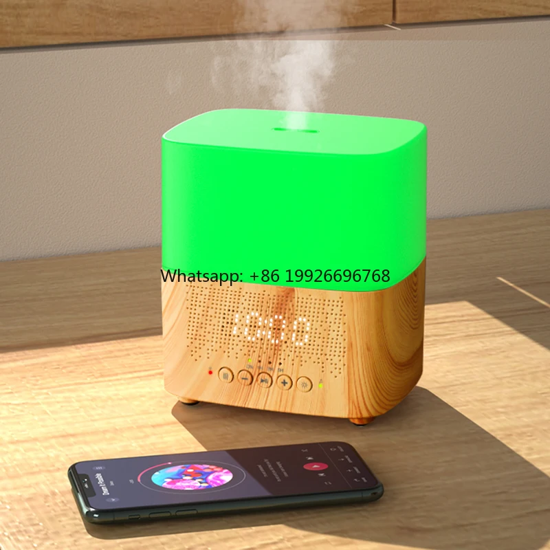 

BT Speaker Diffuser Ultrasonic Essential Oil Diffuser with LED Lights Air Humidifier manufacturer