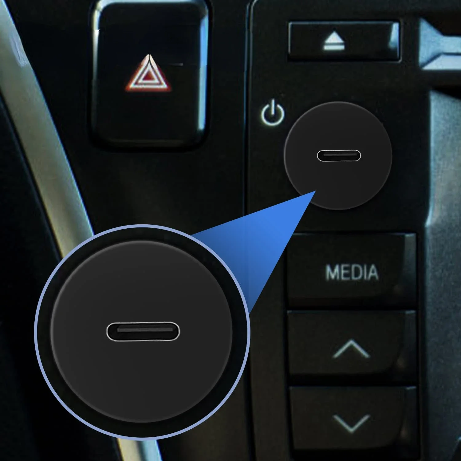 1-metrowy przedłużacz USB 2.0 3.0 typu C męski na żeński do montażu panelowego w samochodzie ciężarowym, łodzi, motocyklu, desce rozdzielczej — zdjęcie produktu 5
