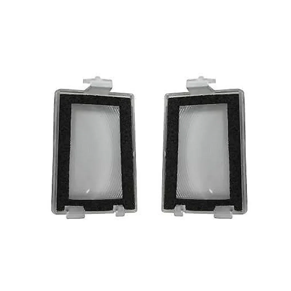 Auto Parts Plate Light Lens Waterproof 68020954AB 68020955AB Car Accessories Dustproof Plastic Useful Brand New