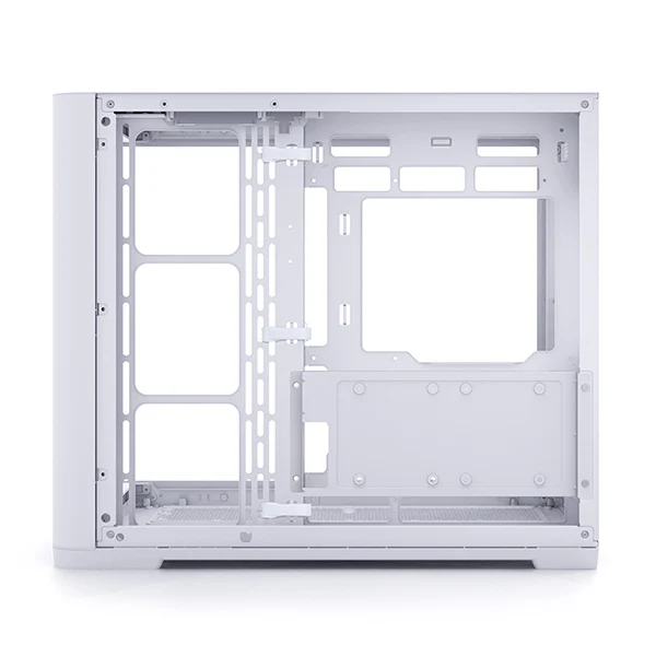 Abco Ud50C حافظة Lucid Ambient منحنية بالكامل Argb Btf باللون الأبيض