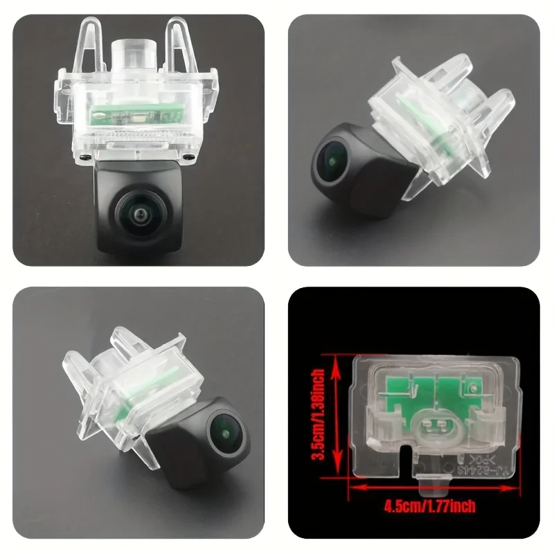 كاميرا احتياطية للرؤية الخلفية للسيارة خالية من الأخطاء، استبدال ضوء لوحة الترخيص، لسيارة Mercedes Benz C-Class W205 W204 E-Class W212 W213 إلخ.