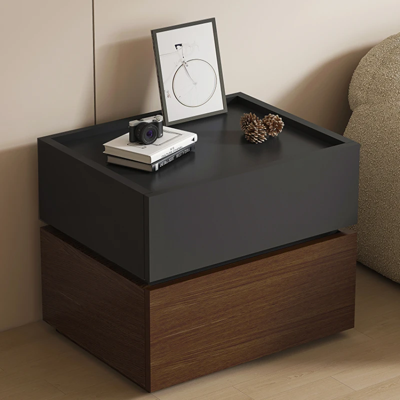 Auxiliary Tables Bedside Table Wood Storage Cabinet Small Night Chest Drawers Cabinets Living Room Mueble Bed Desk Stand