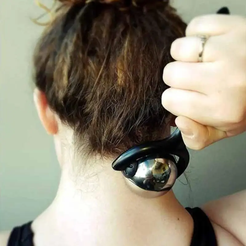 كرة تدليك الأسطوانة لتخفيف آلام الأنسجة العميقة وتخفيف التوتر وتصلب الجسم والرقبة والظهر والقدم والتهاب اللفافة الأخمصية