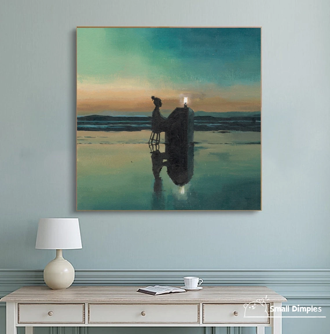 لوحة جدارية FKJ Ylang Ylang EP لألبوم الموسيقى مطبوعة على القماش لتزيين المنزل (بدون إطار)