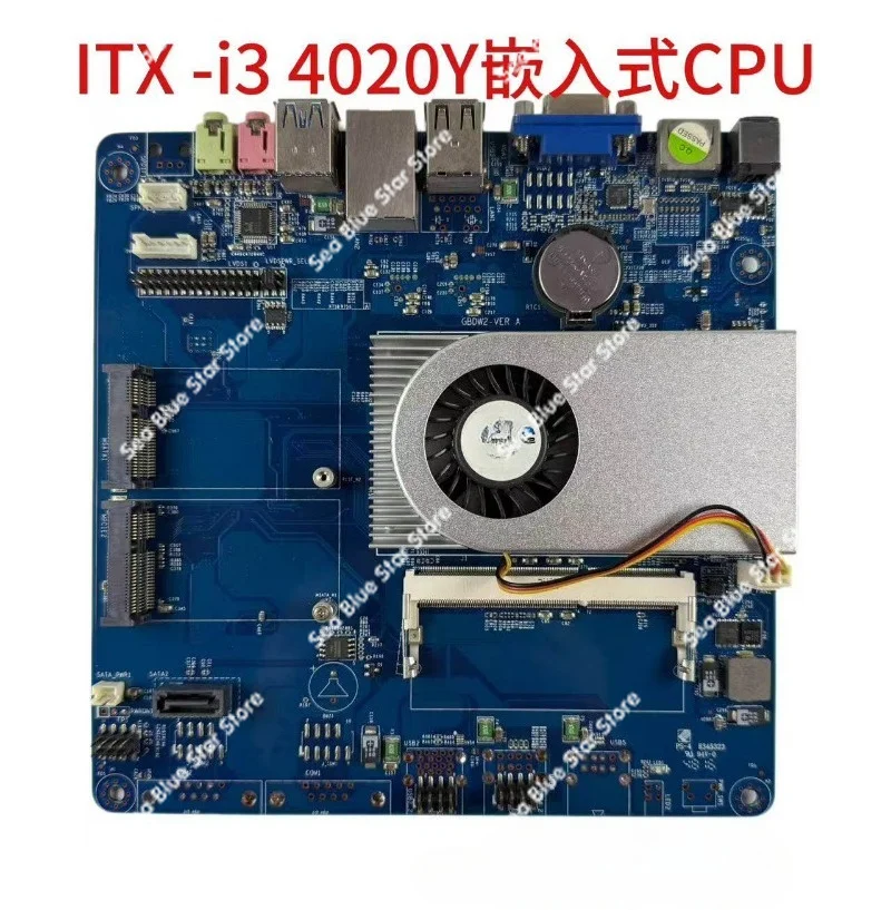 

Industrial Control Main Board GBDW2-VER A Onboard Integrated I3 I5 Fourth Generation CPU DDR3 Second-hand Disassembly Main Board