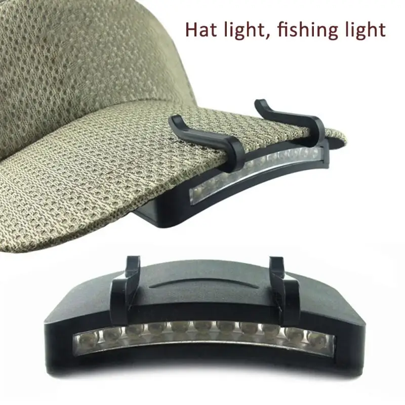 Hat Brim Light Long-lasting Versatile Bright Waterproof Durable Hands-free Fishing Light Waterproof Led Headlamp Night Fishing