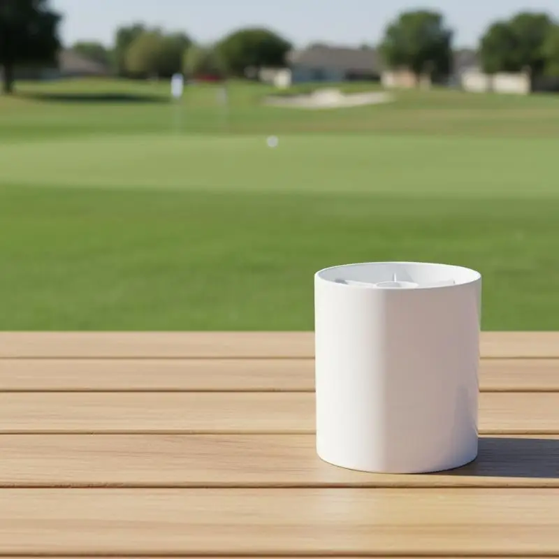

1Pc White Golf Hole Cup 10CM /15CM Plastic Golf Putting Green Hole-Cup Cover Ring Golf Course Practice Putting Trainer
