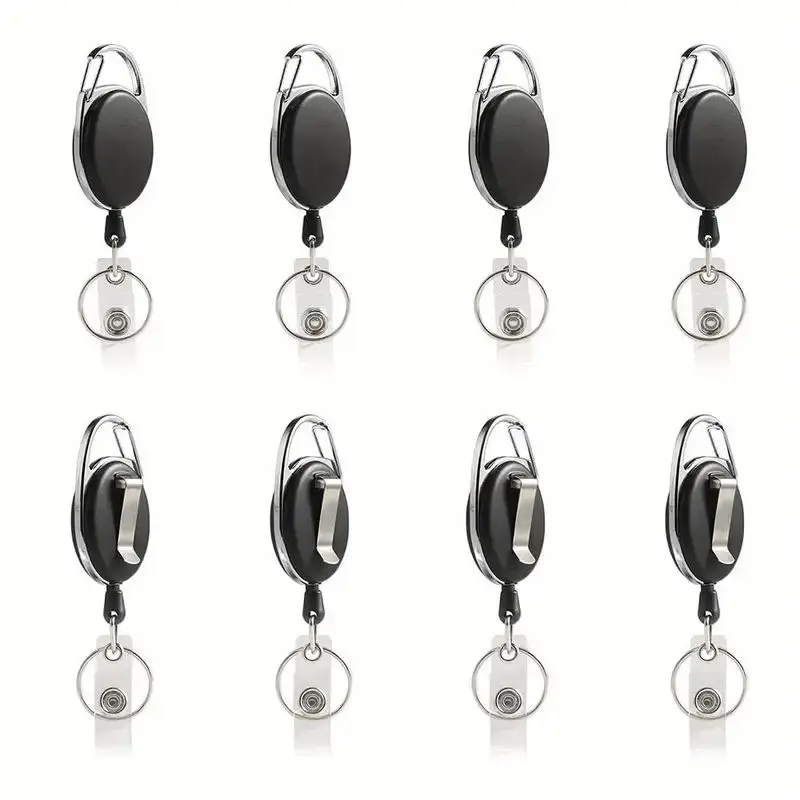 Cordino da crociera con clip per carta, tracolla staccabile con porta badge identificativo verticale in PVC trasparente impermeabile su entrambi i lati