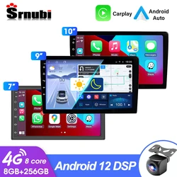 Srnubi Android 12 Car Radio Androidauto Carplay 2 Din GPS Car Audio 7