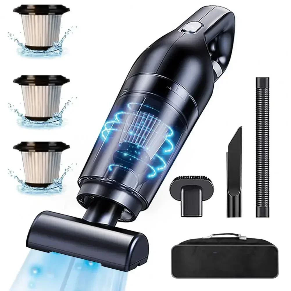 Xiaomi Mijia Car Cleaner Tool Powerful Wireless Handheld Vacuum Cleaner with 15000000pa Strong Suction for Wet/dry for Home