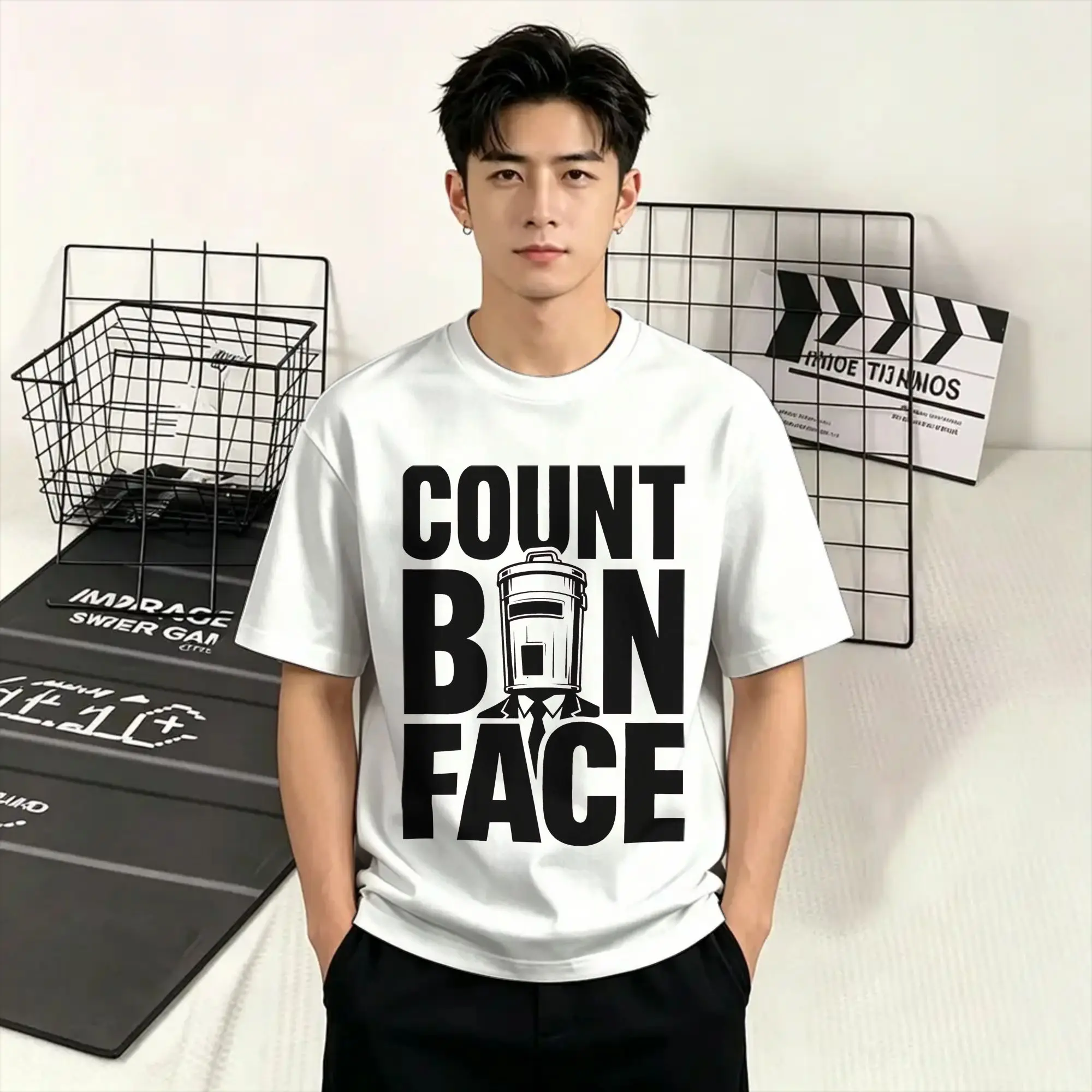 Count Binface 2026 T-Shirt Summer  Cotton T Shirts For Men's Novelty Casual Tee Shirt Short Sleeve Awesome Clothes