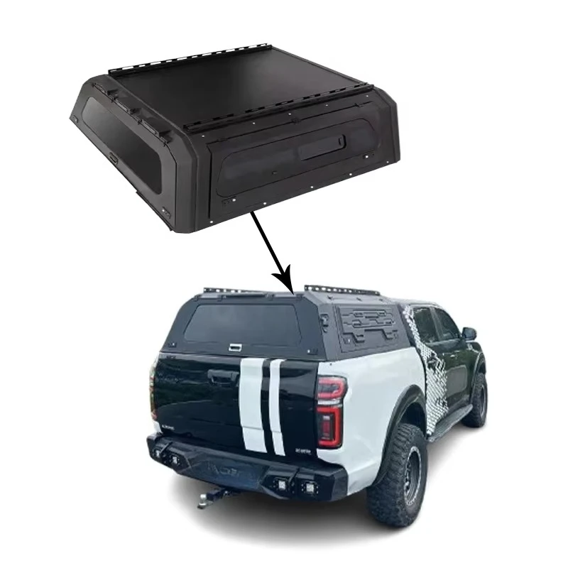 

Truck Camping Canopy Roof Rack Hardtop Waterproof Steel Pickup Truck Canopy Anti Theft Hardtop Pickup Canopy