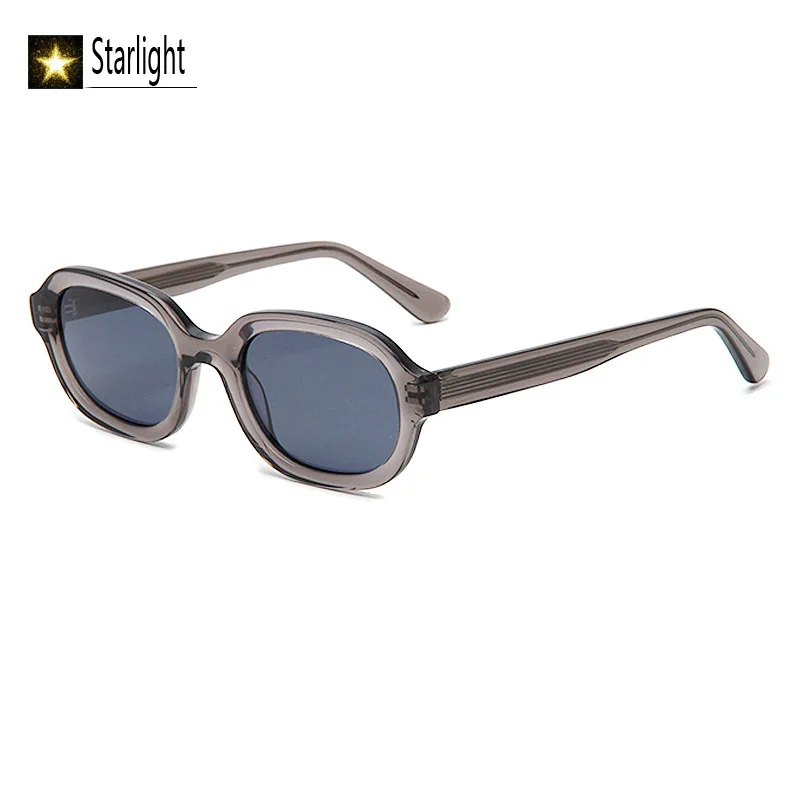 الاستقطاب النظارات الشمسية السوداء النساء البيضاوي خلات إطار صغير كبار نظارات امرأة شخصية العصرية الرجال نظارات حديثة الطراز رجل 143 مللي متر