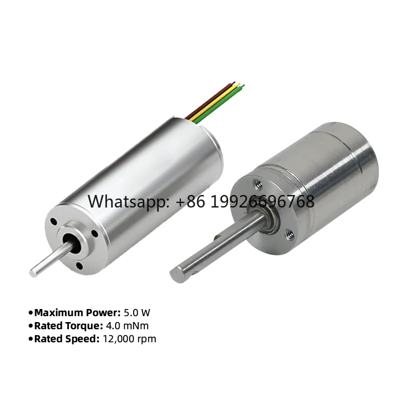 

PrimoPal Small Motor Robotic Hand Low Noise Slotless Motor High Speed 12000rpm Mini Coreless Brushless Motor for Humanoid Robot