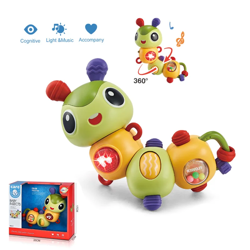 

Детские музыкальные игрушки со светом, забавные игрушки с героями мультфильмов, обучающая интерактивная когнитивная просветляющая сенсорная игрушка для малышей 6-12 месяцев