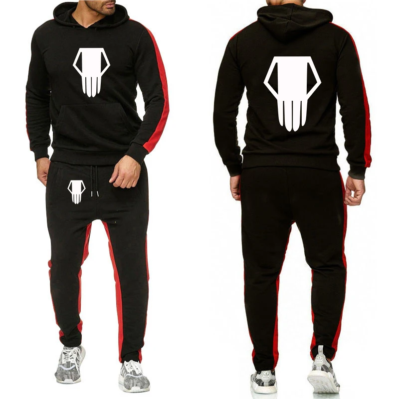 Costumes de couleur unie pour hommes inspirés de l'anime japonais My Hero Academia, parfaits pour le printemps et l'automne, avec des sweats à capuche aux designs simples.