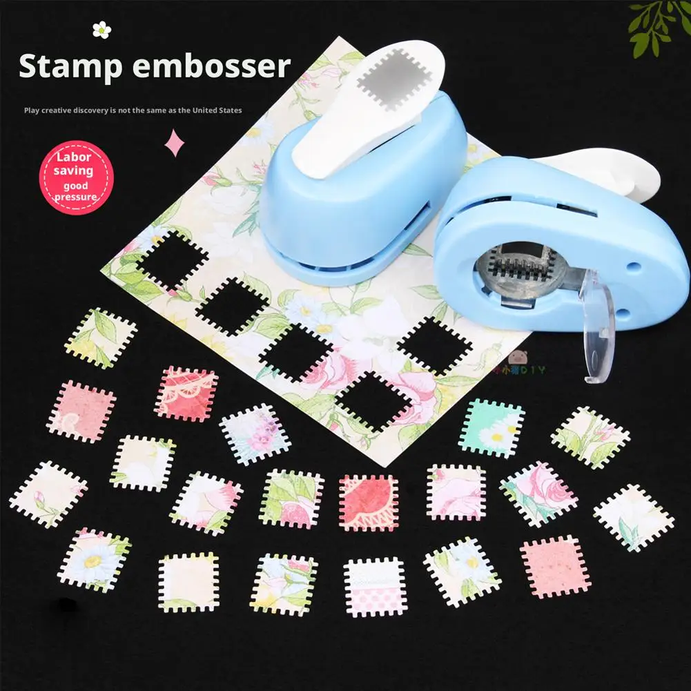 2*1.8 cm, 3.6*2.4 cm Arbeidsbesparende Stempel Embossing Machine, kinderen DIY Embossing Machine, Fotolijst Embossing Machine