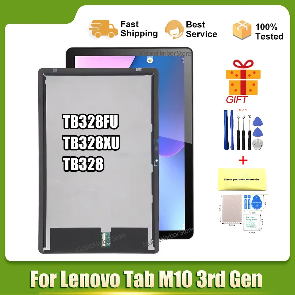 OEM Tablet LCD For Lenovo Tab M10 (3rd Gen) TB328FU TB328XU TB328 Touch Screen Digitizer With Lcd display Assembly