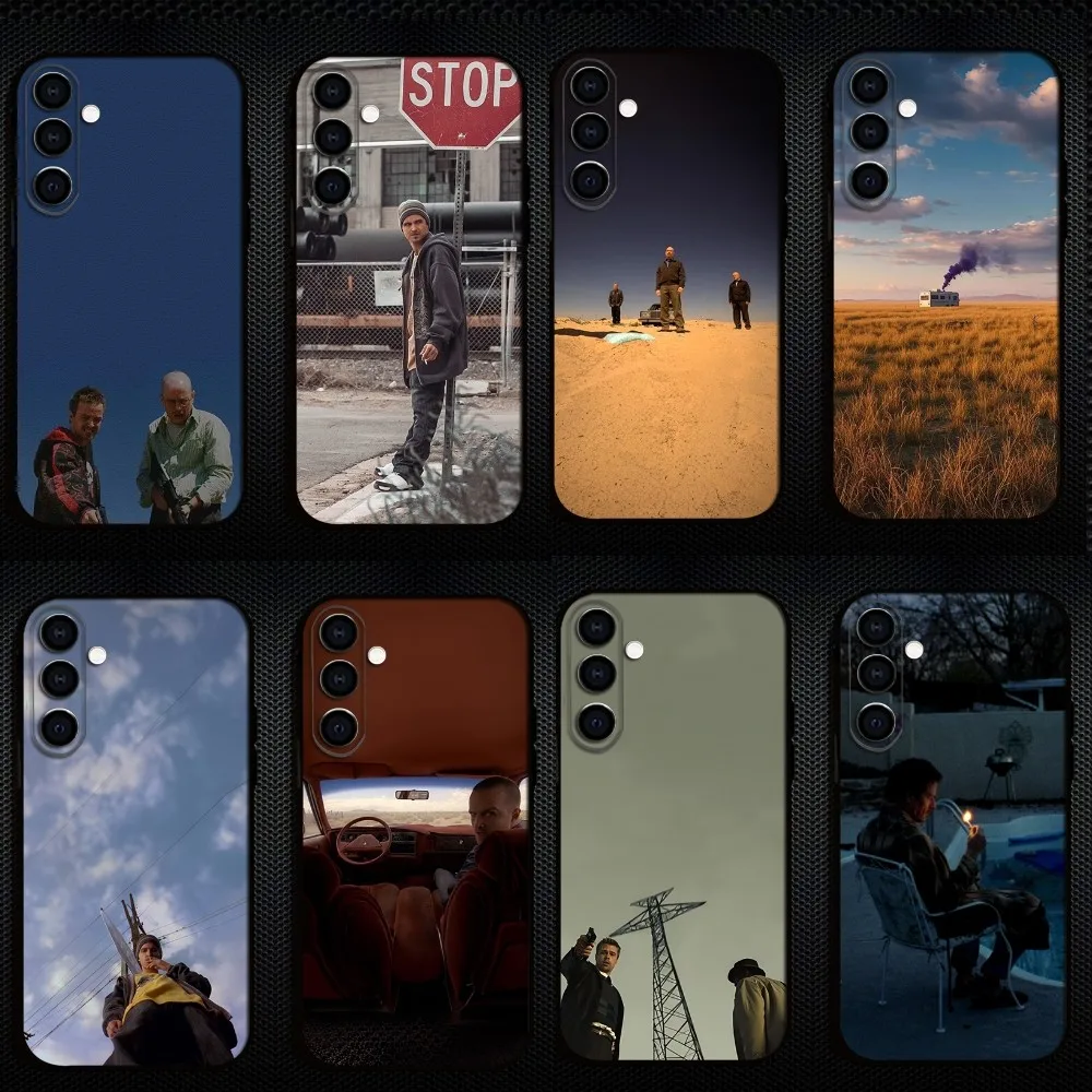 

breaking bad Phone Case For Samsung Galaxy A73/A72/A71/A70/A53/A52/A51/Others Soft Black Shell