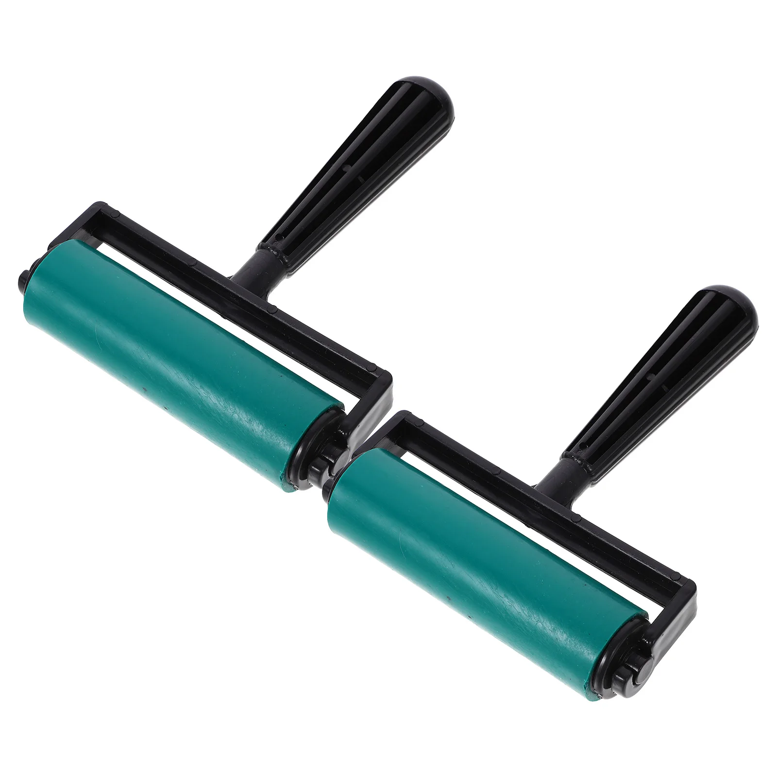 

2pcs Diamond Art Painting Rollers Plastic Diamond Drawing Rollers Art Craft Tools Stamping Printmaking Ink Gluing Manual Rubber