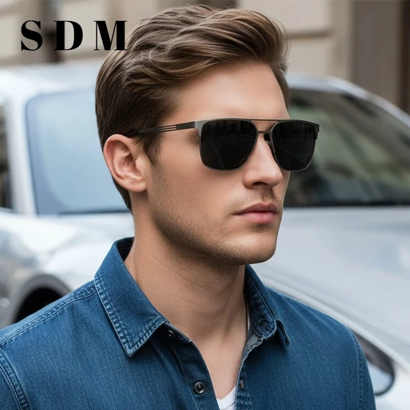 

New Style Metal Polarized Sunglasses, Fashionable Double Frame Sunglasses, Suitable For Driving And Sun Protection 5149