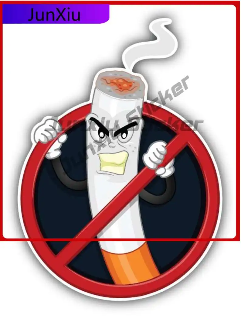 

No Smoking Sign Art Decor Car Sticker Vinyl Decal Car Accessories And Decals Decoration Funny Decorations Home V125 Motorcycle
